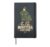 Monstera Costume Funny Plant Halloween Lover Gift Hardcover Journal, Black