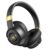 Monster Active Noise Cancelling Headphones, Wireless Over-Ear Bluetooth, 40H Long ANC Playtime, HiFi Audio, Big Bass, Deep Bass, Built-in Mic, Memory Foam Ear Cups for Home