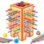Montessori Board Game for Kids 4-6, 42 Colorful Wooden Sticks Dice Game with 12 Balls, Math & Counting Educational Toy for 3 4 5 6 Year Olds, Fine Motor Skills, Classic Table Game for Family Night
