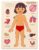Montessori Human Anatomy Puzzle for Kids – Wooden Internal Organs Puzzle (Boy/Girl) – Human Body Learning Toy for Ages 3 4 5 6 7 Years– STEM Montessori Human Organ Educational Toy. (Girl (Mimi))