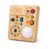 Montessori LED Busy Board – Toddler Sensory Toy with Real Switches & Lights, Perfect Travel Gift for 1-3 Year Olds