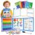 Montessori Magnetic Book Fraction Puzzle for Kids