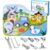 Montessori Screwdriver Board, 16-Piece Wooden Farm Fine Motor Toy, Ages 3+