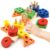 Montessori Toys for 1 2 3 Year Old Girls Boys, Wooden Sensory Toys for 1-3 Year Old Birthday Gifts, Education Toddler Puzzles Toddler Easter Basket Stuffers Learning Toy Activities Puzzles Ages 1-3