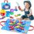 Montessori Toys for 1 Year Old, Toddler Fishing Game with Stacking Cups, Learning Educational Toys for 1 2 Year Old Boy Girl Birthday Gifts, Baby Toy 12-18 Months, Sensory Sorting Toy for Toddlers 1-3