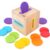 Montessori Toys for Toddlers 1-3 Color Sorting Wooden Object Permanence Box
