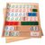 Montessori Wooden Bank Game Number Card Tray