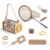 Montessori Wooden Bug Catcher Kit for Kids – 8-in-1 Outdoor Explorer Set with Habitat, Net & Magnifying Glass STEM Learning Toys for Ages 3-8 Nature Gift for Boys & Girls