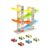 Montessori Wooden Car Ramp Toy 4 Tracks Play Set
