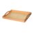 Montessori Wooden Serving Tray with Cutout Handles