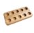 Montessori Wooden Ten Frame Math Board – Double-Sided Oak Counting Board – Math Manipulative for Kids – Early Learning Toy – Toddler Educational Gift – Preschool & Homeschool Activity (Only ten frame)