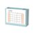 Monthly Calendar 2026 with Pen Holder Multifunctional Desk Organiser for Daily Scheduling Adjustable