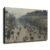 Montmartre Boulevard City Canvas Wall Art Poster (Unframed,12×18 inch)