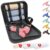 MONVICT Hot Glue Gun Kit, Mini Pink Glue Gun with Carrying Case,Pink, 30W