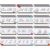 Mooliwe 24 Pcs Cursive Alphabet Classroom Wall Line, Composition Notebook