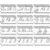Mooliwe 24 Pcs Cursive Alphabet Line for Classroom Wall 11.8″x6.3″ Strip Number Border Posters ABC Alphabet Banner and Numbers 0 to 10 Border for Kindergarten Elementary Home(Black and White)