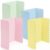 Mooliwe 4 Pack 26″ x 17″ Trifold Poster Board Macaron Color Corrugated Scalloped 3 Fold Small Display Boards Foldable Business Paper Board for Presentation Science Fairs Event School Projects