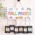 Mooliwe 6 Pcs Composition Notebook Hall Passes with Pastel Notebook Wooden Hanging Sign Cute Classroom Passes for Library Office Nurse Restroom Teacher School Supplies Decor