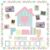 Mooliwe 74 Pcs Boho Classroom Bulletin Board Decorations Set Our Class is a Family Picture Frame Bulletin Board Set Decoration for Teachers Chalkboard School Door Decor (Macaron)