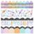 Mooliwe 80 Pcs 91.8 ft Composition Notebook Crayon Classroom Bulletin Board Borders Pastel Bulletin Board Trim Scalloped Borders Decorations for Office School Blackboard Chalkboard Desk