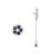 Moon Galaxy Projector Night Light for Bedroom, LED Starry Sky Lamp with 360° Flexible Gooseneck, USB Powered Star Light Projector for Room Decor & Sleep Ambient Lighting (5)