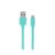 MOOOV 732047 Cable for iPhone and iPad Flat Data and Charge 1 m Turquoise