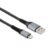 mooov 732112 Lightning Cable USB-A 1m Reinforced Nylon Aramid Fiber Charge 2.4A Transmission 480Mbps MFI Certified Reversible Connector 10 Year Warranty