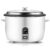 MOOSUM Commercial Rice Cooker, Large Capacity 30-Cup (UnCooked), 60-Cup (Cooked) with One Touch Operation and 12-Hour Keep Warm, Easy to Use and clean,1600W, White