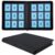 MORABTO Top Loader Binder, Holds 324 Top Loaders,9 Pocket Top Loader Binders for 3″ x 4″ Rigid Cards,Top Loader Card Binder for Hard Plastic Top Loaders -Black