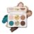 Morphe ChromaPlus 6-Pan Eyeshadow Palette – High Pigment Eye Makeup with Shimmer, Matte & Metallic Eye Shadow – Neutral Eyeshadow Makeup Collection for All-Day Wear – Python Code (0.26 oz)