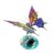 Mostarle Aurora Butterfly Motorized 3D Metal Puzzle, Kinetic Sculpture