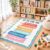 MotiMind 2.62 x 3.94 ft Rainbow Calming Corner Rug Calm Down Corner Mat for Classroom Soft Fluffy It’s ok to Carpet Mental Health Educational Rug for Preschool Homeschool Decor Back to School Gifts