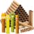 MotiMind 60 Pcs Cardboard Tubes for Craft 2 Size Empty Paper Towel Rolls Cardboard Toilet Paper Tubes Bulk for DIY Projects(Cowhide,1.4 x 10 Inch, 1.6 x 10 Inch)