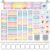 MotiMind 65 Pcs 2026 Candy Flip Calendar Bulletin Board Set Flip Calendar with Adjustable Holder Colorful Classroom Decor Include 65 Date Card for Back to School Home Decor Supplies