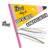 MotiMind First and Last Day of School Flag with 16 Grade Labels Reusable Wooden Flag Sign for Preschool Kindergarten Pre-k College with Ribbons for Back to School Supplies and Photo Props(Pencil)