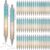 Motipuns 48 Pcs Teachers Pens Bulk Teacher Appreciation Gifts Cute Ballpoint Pens Best Teaching Thank You Gifts for Woman Nurse Coworker Staff Office School Writing Stationary Supply (Beach)