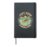 Motivational Just Keep Paddling Canoe Artwork Hardcover Journal, Black