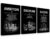 Motivational Office Wall Art Decor Inspirational Quote Poster Black Picture