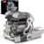 Mould King 10201 W16 Engine Model Kit, MOC Bug Supercar Engine Model with Battery and Motor, Collectable 16-Cylinder Car Engine Transmission, Shiftable Gear Operation for Adults (2024+ PCS)