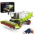 Mould King 17014 Wheat Harvester Building Block Set, Tractor Toy Building Kit for Adults 14+, 1265 PCS Farm Truck Construction Vehicles Set