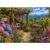 Mountain Cottage Flower Garden Jigsaw Puzzles for Adults 1000 Pieces