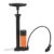 Mountain Road Bike Tyre High Pressure Air Pump, Portable Bike Pump with Accurate Barometer, 3 – in – 1 Nozzle for Motorcycle Car Basketball Indoor Outdoor Use