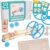 Mousetrap Car Kit, 10-Pack – Hands-On Classroom Physics Project, Ages 8+