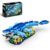 Mov stone Dinosaur World Mosasaurus Building Set- with Coral Base,Compatible with for Boys 8-14, Jurassic Ocean Building, Birthday Gift Set for Boys & Adults (787 Pcs)