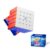 Moyu Aochuang V6 5×5 Magnetic Stickerless UV Coated Speed Cube, 5 by 5 Flagship Edition Cube, 96 Magnets, Anti-Stick Design Adjustable Elasticity Magnetic Cube (UV Coated)