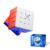 Moyu Aosu V7 4×4 Magnetic Stickerless UV Coated SpeedCube, moyu Cube 4 by 4 Flagship Edition Cube, 96 Magnets, Anti-Stick Design Adjustable Elasticity Magnetic Cube (UV Coated)