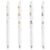 MOZXIRZ 4 Pcs Cute Retractable Pens Cat Gel Pens 0.5mm Black Ink Smooth Writing Pen Cartoon Kitten Pen for Women Girls Boys Men Office School Supplies, 4Pcs Cat-2