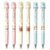 MOZXIRZ 6 Pcs Cute Retractable Pens Cat Gel Pens 0.5mm Black Ink Smooth Writing Pen Cartoon Kawaii Pen for Women Girls Boys Men Office School Supplies