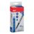MP – Pack of 12 Liquid Ink Pens with Durable 0.5mm Ballpoint Pen Tip Suitable for School and Work Blue