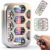 MQEDC Fidget Toys Adults Openwork Design Metal Fidget Slider EDC Fidget Toys Adults Decompression Desk Toys to Relief Anxiety and Stress for ADD, ADHD & Autism (Silver)